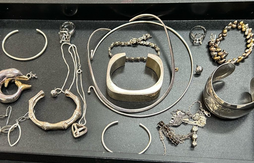 silver jewelry